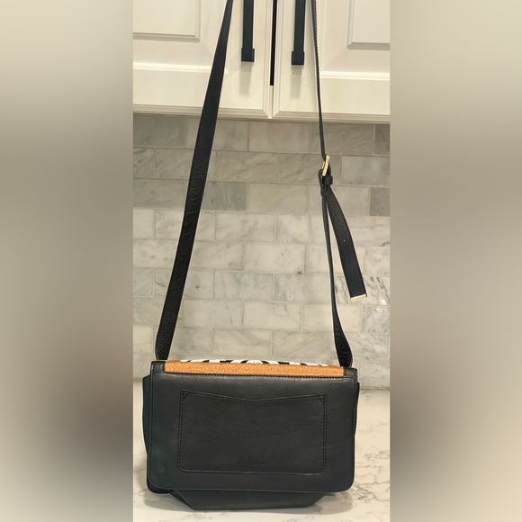 Sam Edelman Embroidered Aztec‎ Leather Adjustable Crossbody Bag - Picture 3 of 9